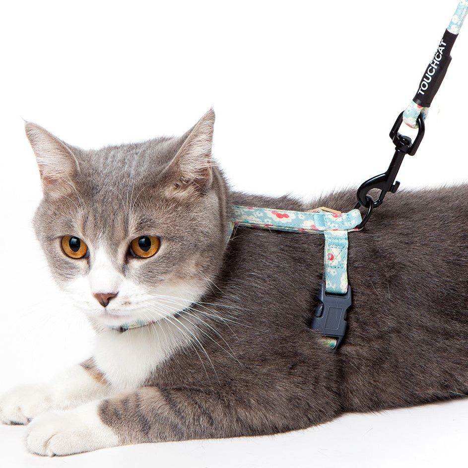 Purrfect Pet Kingdom Escape Proof Cat Harness and Leash Purrfect Pet Kingdom