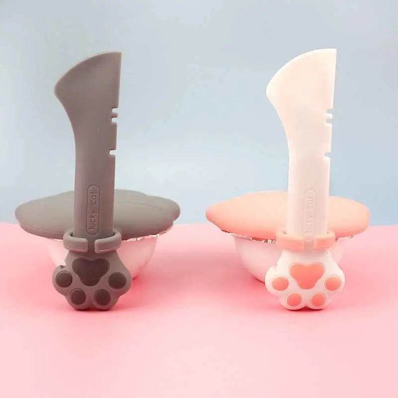 2-Piece Pet Food Can Spoon Set for Effortless Feeding and Freshness for Happy Pets! Purrfect Pet Kingdom