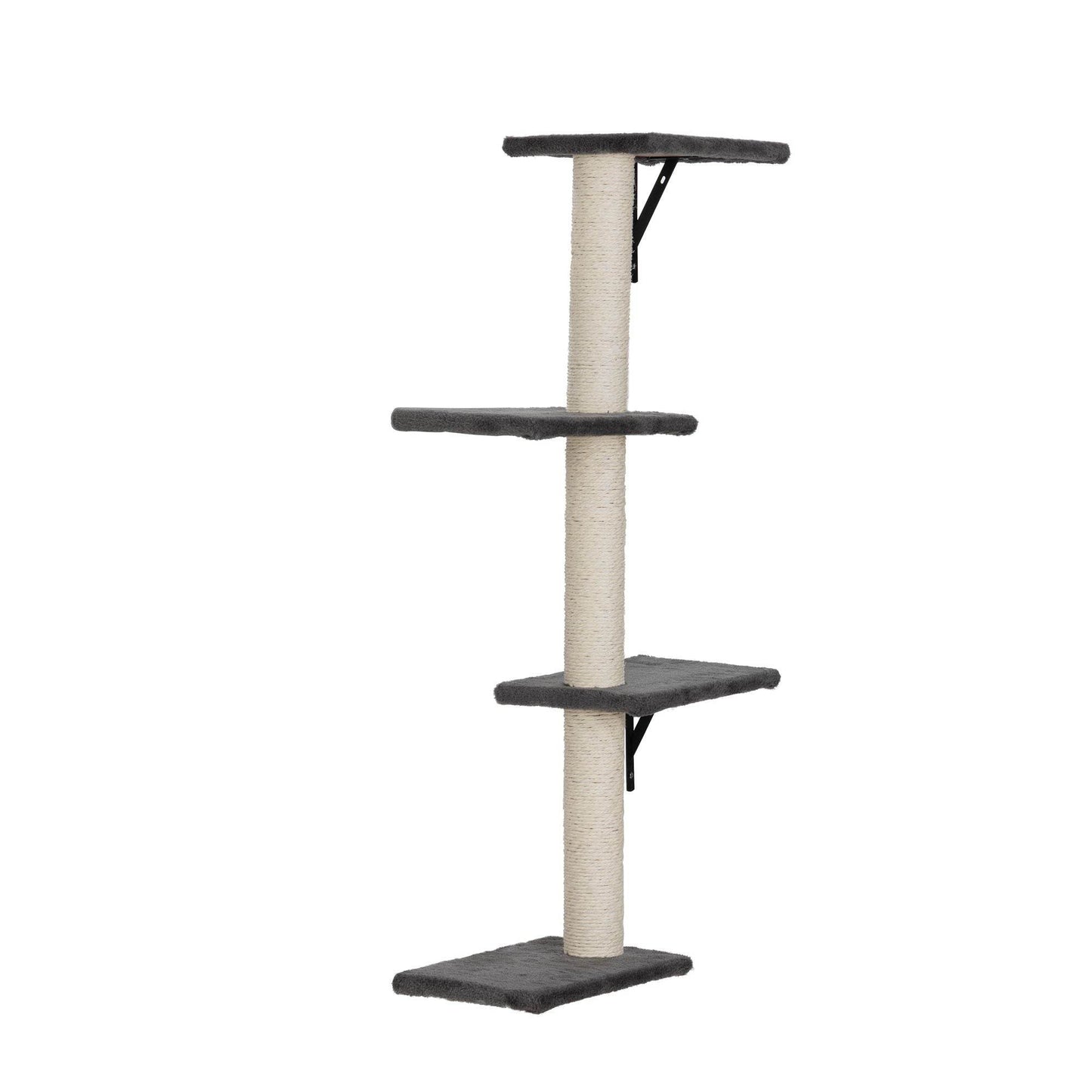 Purrfect Pet Kingdom Cat Wall Shelves Set β Elevated Perches & Scratching Posts Purrfect Pet Kingdom