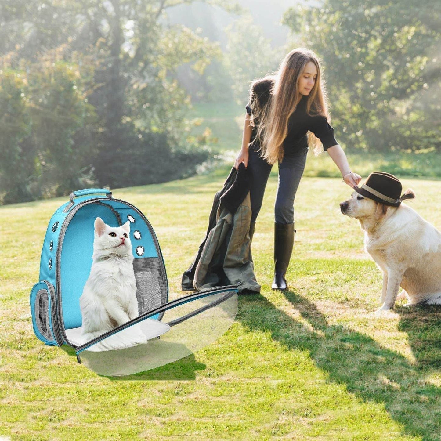 Purrfect Pet Kingdom Cat Astronaut Backpack for Travel - Purrfect Pet Kingdom