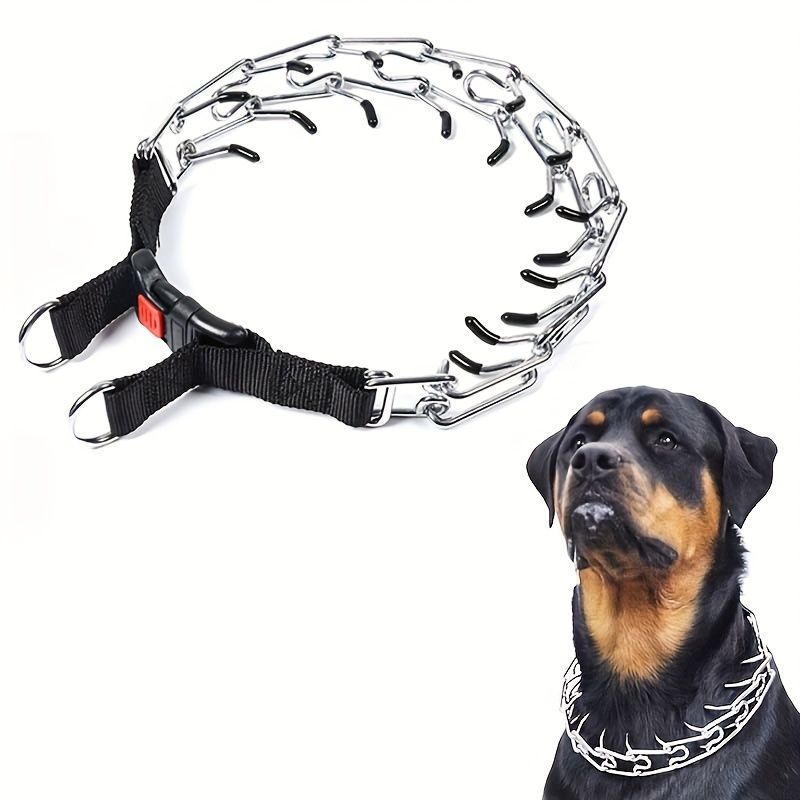 Purrfect Pet Kingdom Adjustable Dog Prong Collar Purrfect Pet Kingdom