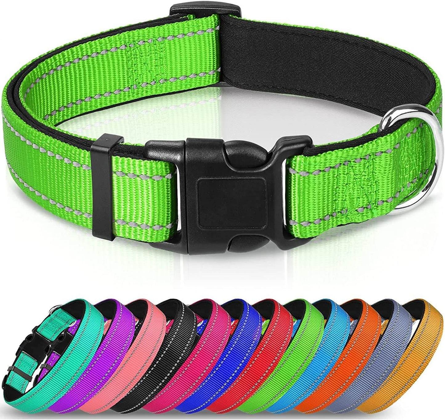 Purrfect Pet Kingdom Comfortable Reflective Collar for Dogs Purrfect Pet Kingdom