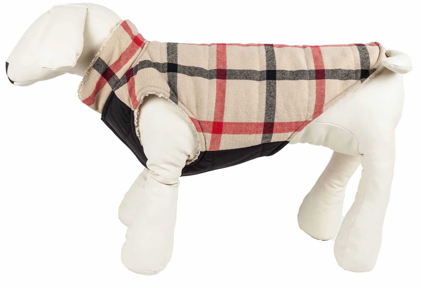Purrfect Pet Kingdom Warm Winter Dog Jackets Plaid Coat Purrfect Pet Kingdom