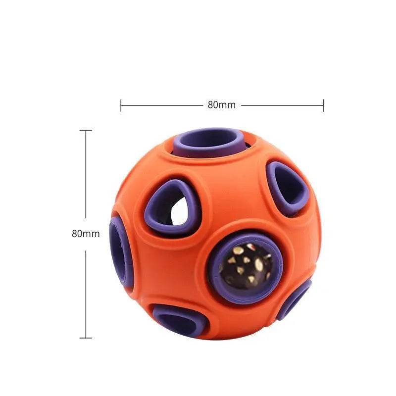 Glowing Dog Toy Ball – The Royal Rhapsody: Light Up Melody Playtime for Dogs Purrfect Pet Kingdom
