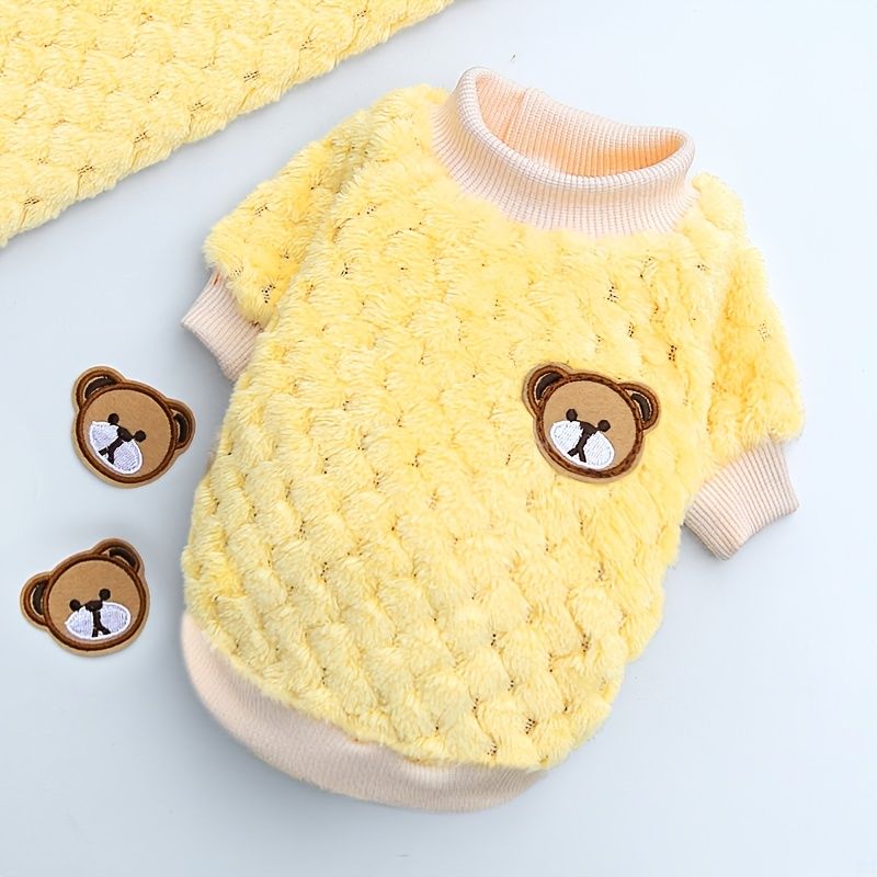 Winter Pet Clothes for Small Dogs; Cute Fleece Puppy Dress & Warm Cat Coat; Pet Apparel for Small & Medium Dogs Purrfect Pet Kingdom