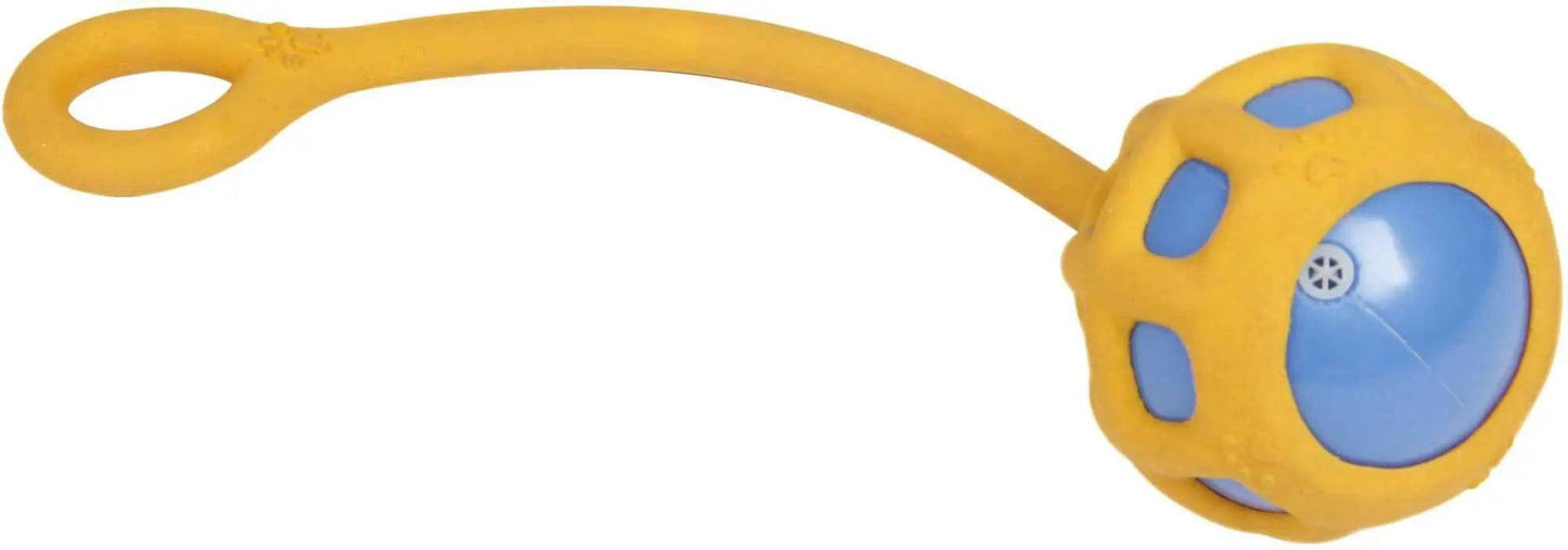 🐶 Pet Life Tug-O-Warp Fetching, Tugging & Chew Squeaking Dog Toy: Unleash the Fun! Purrfect Pet Kingdom
