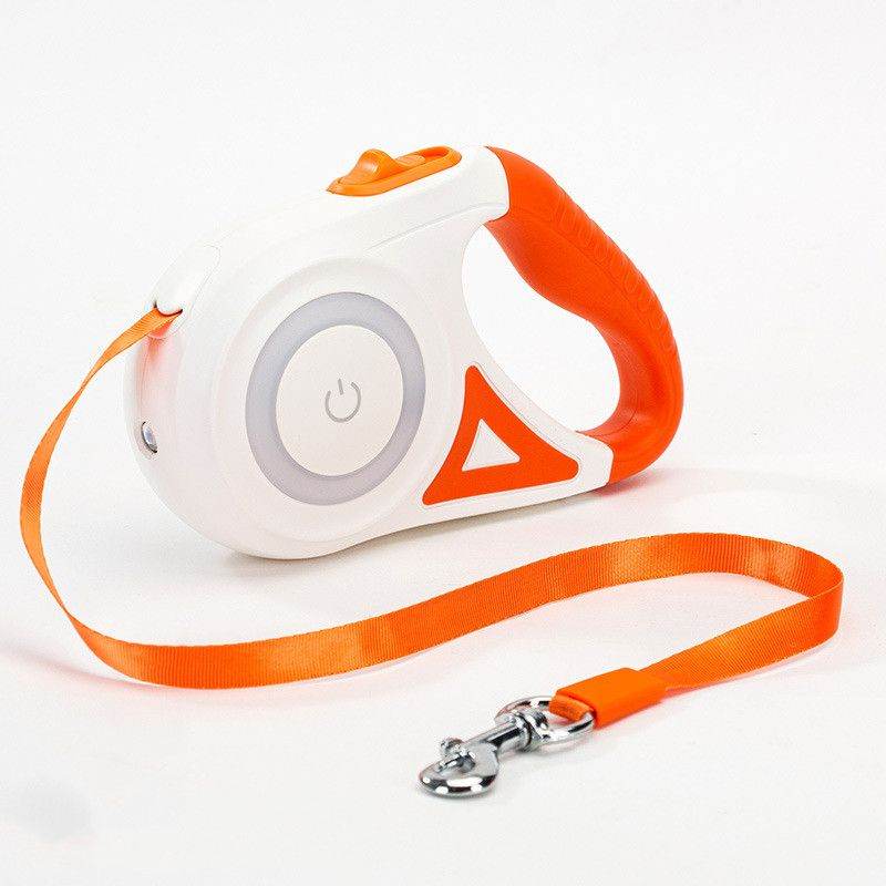Purrfect Pet Kingdom Streamer LED Pet Leash - Safety Gear 3M Orange Purrfect Pet Kingdom