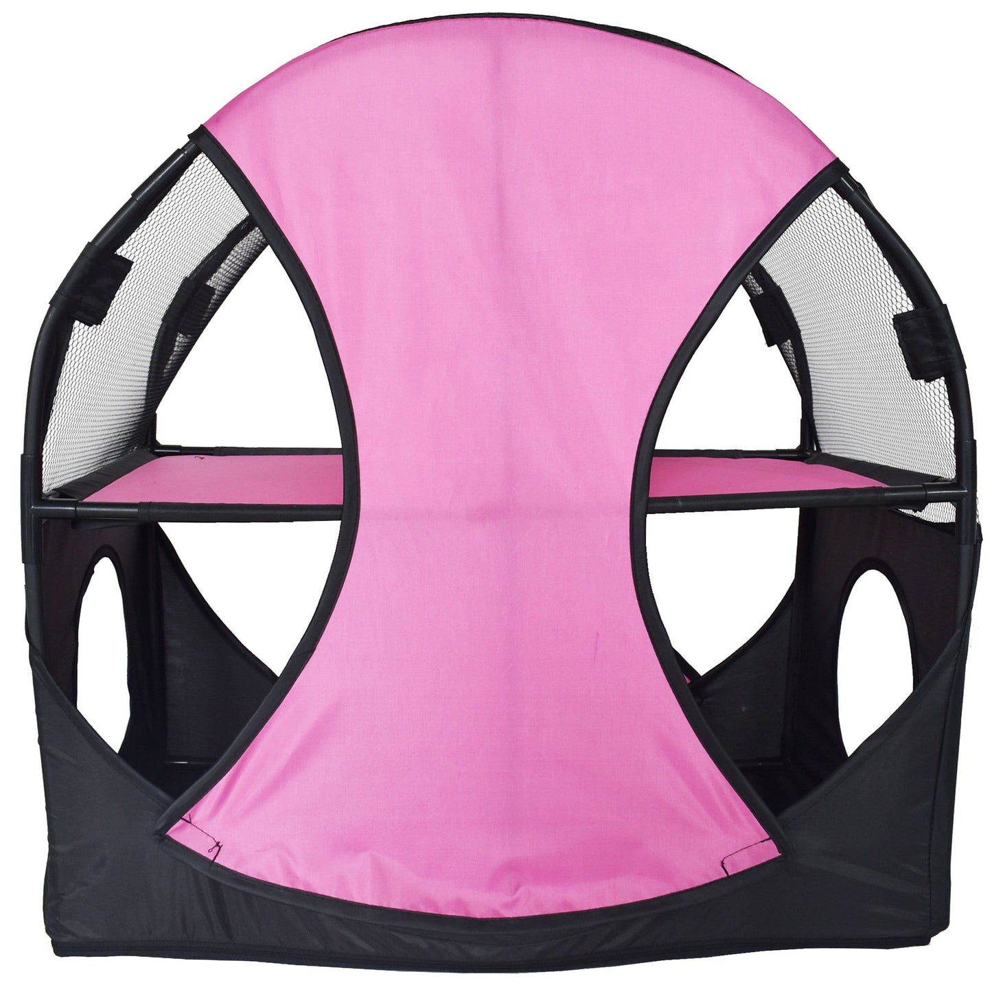 Purrfect Pet Kingdom Collapsible Cat House with Tunnel Purrfect Pet Kingdom