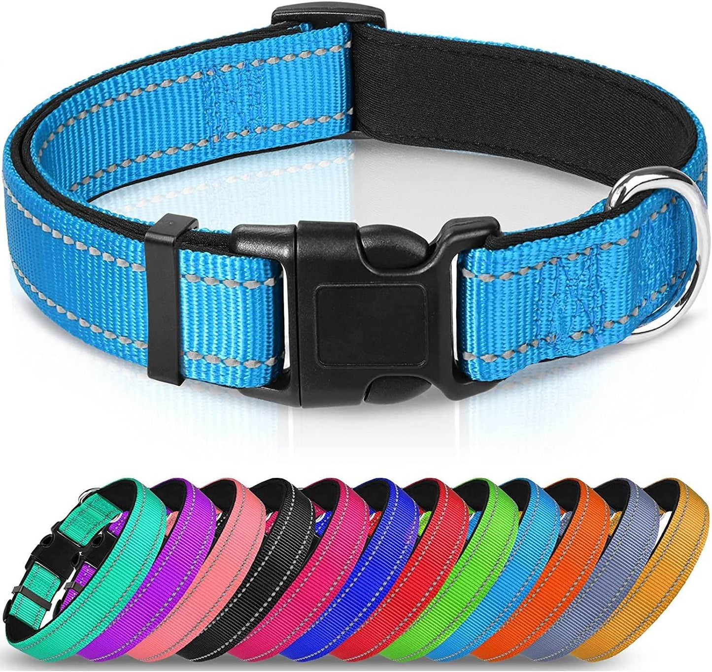 Purrfect Pet Kingdom Comfortable Reflective Collar for Dogs Purrfect Pet Kingdom