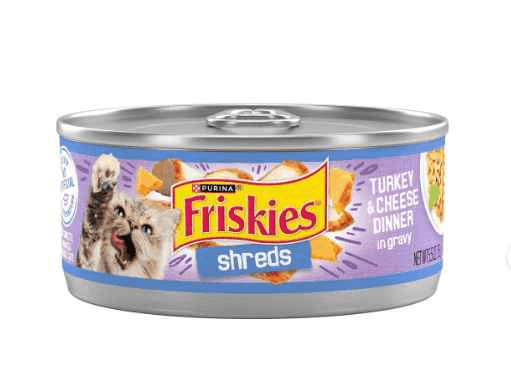 🐾Friskies Shreds Turkey & Cheese Wet Cat Food: A Gourmet Meal Your Cat Will Devour! Purrfect Pet Kingdom