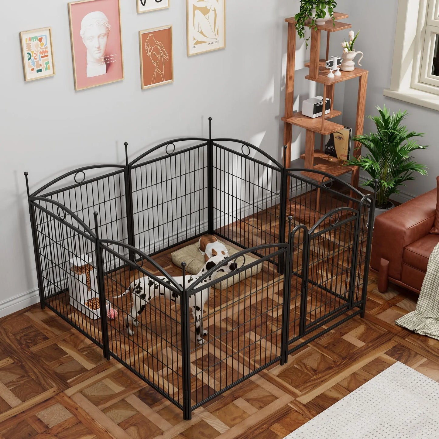 Purrfect Pet Kingdom Heavy Duty Dog Playpen - Durable & Spacious Purrfect Pet Kingdom