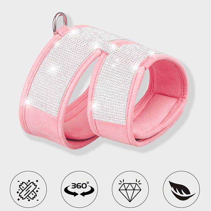 Purrfect Pet Kingdom Luxury Pet Harness for Dogs - Adjustable No-Pull Purrfect Pet Kingdom