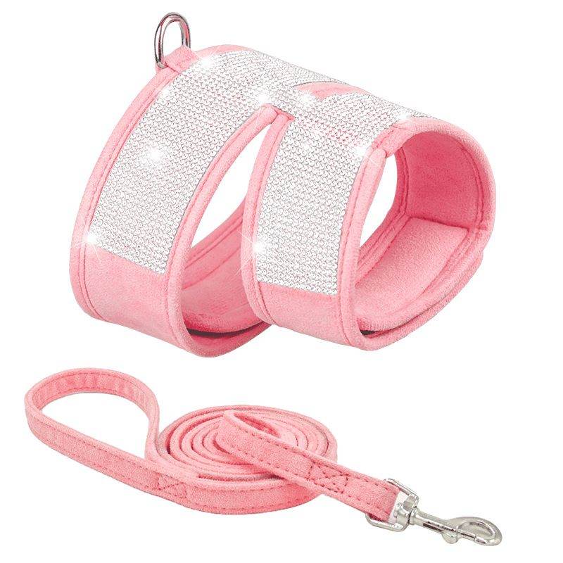 Purrfect Pet Kingdom Luxury Pet Harness for Dogs - Adjustable No-Pull Purrfect Pet Kingdom