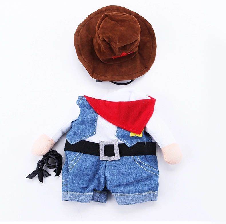 Purrfect Pet Kingdom Cowboy Funny Dog Outfits for Parties Purrfect Pet Kingdom