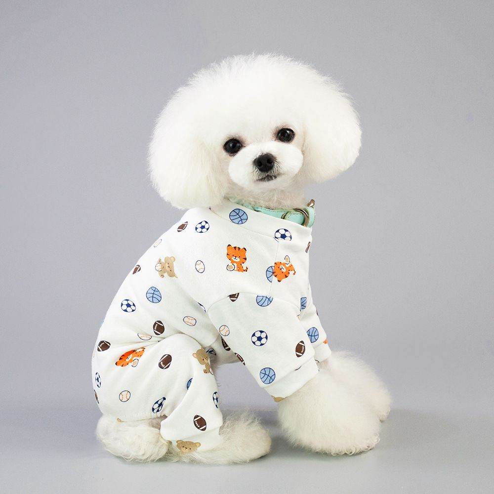 Purrfect Pet Kingdom Pet Pajamas for Small Dogs - Donut Print Purrfect Pet Kingdom