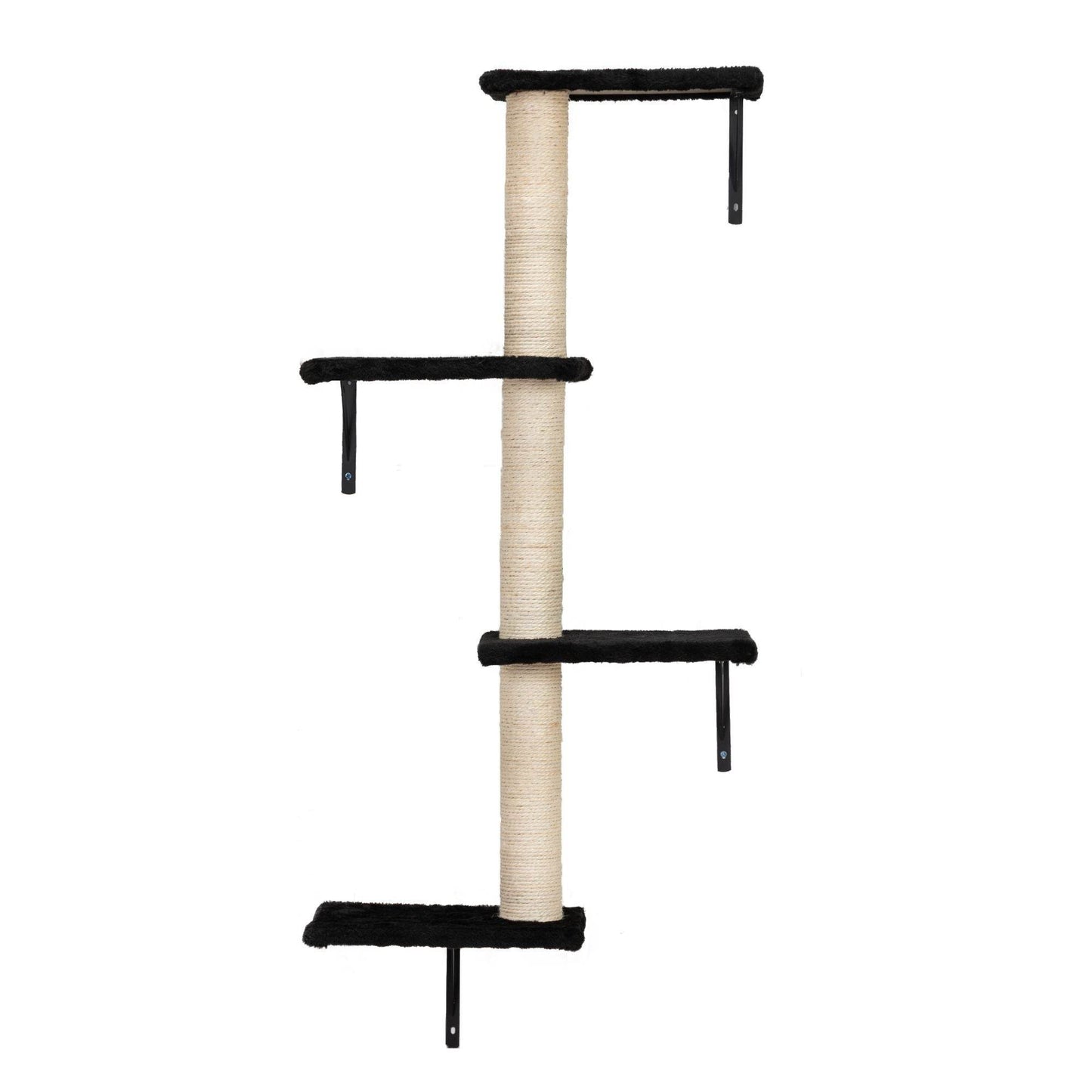 Purrfect Pet Kingdom Cat Wall Shelves Set β Elevated Perches & Scratching Posts Purrfect Pet Kingdom