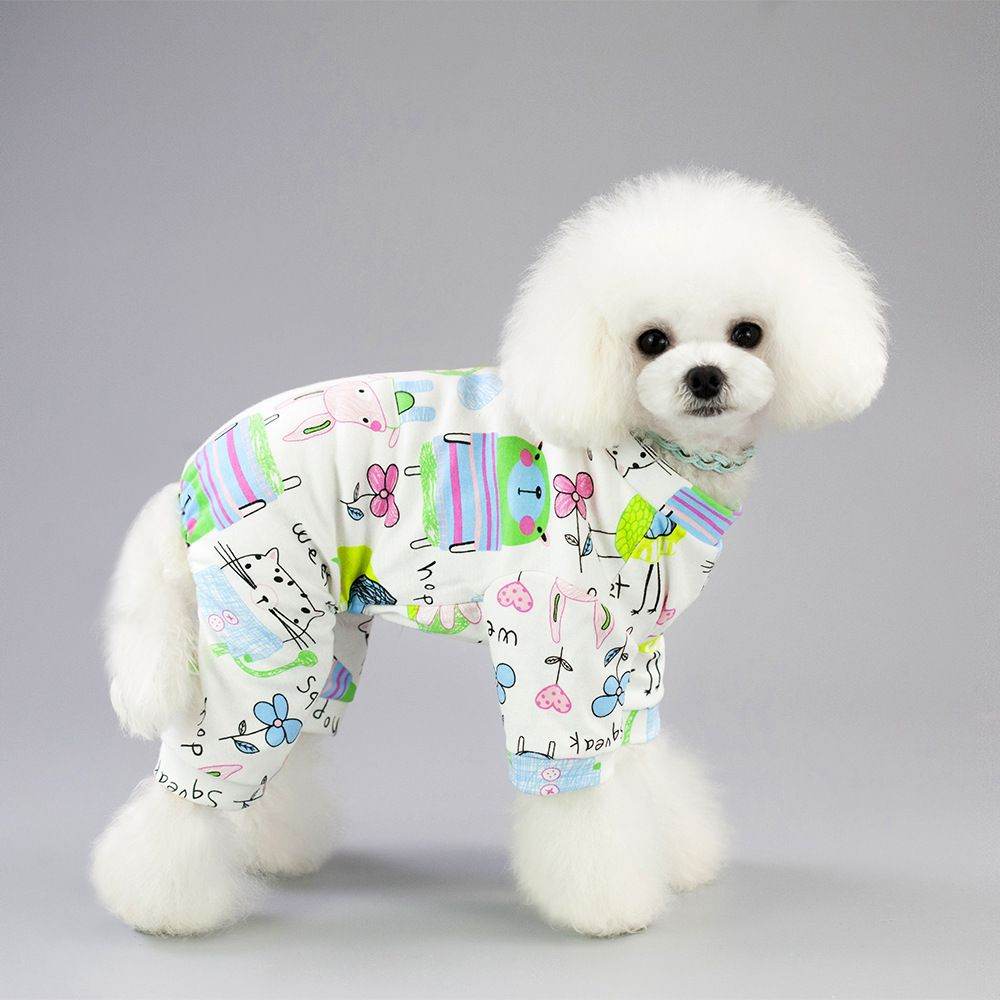 Purrfect Pet Kingdom Pet Pajamas for Small Dogs - Donut Print Purrfect Pet Kingdom