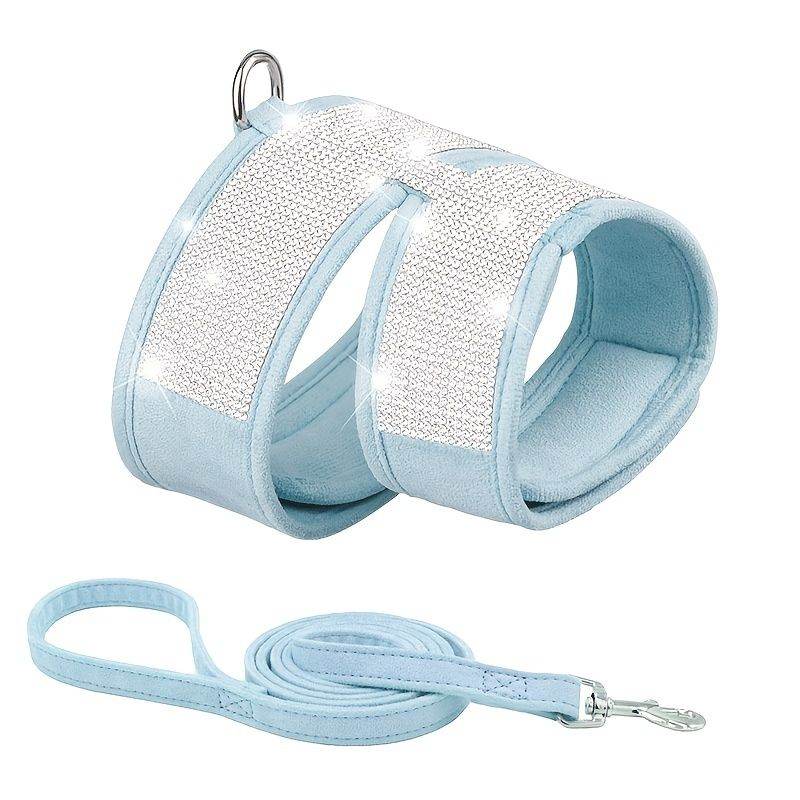 Purrfect Pet Kingdom Luxury Pet Harness for Dogs - Adjustable No-Pull Purrfect Pet Kingdom