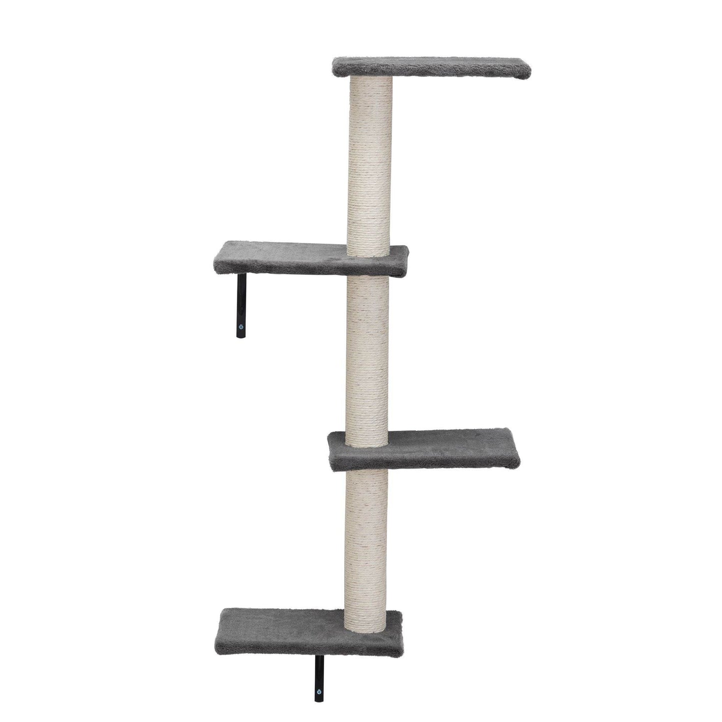 Purrfect Pet Kingdom Cat Wall Shelves Set β Elevated Perches & Scratching Posts Purrfect Pet Kingdom