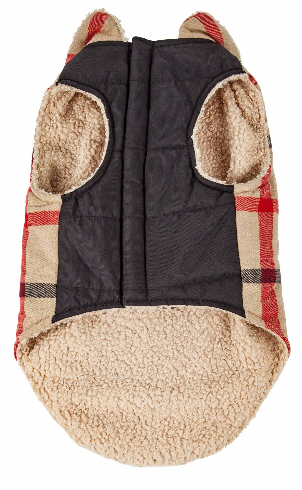 Purrfect Pet Kingdom Warm Winter Dog Jackets Plaid Coat Purrfect Pet Kingdom
