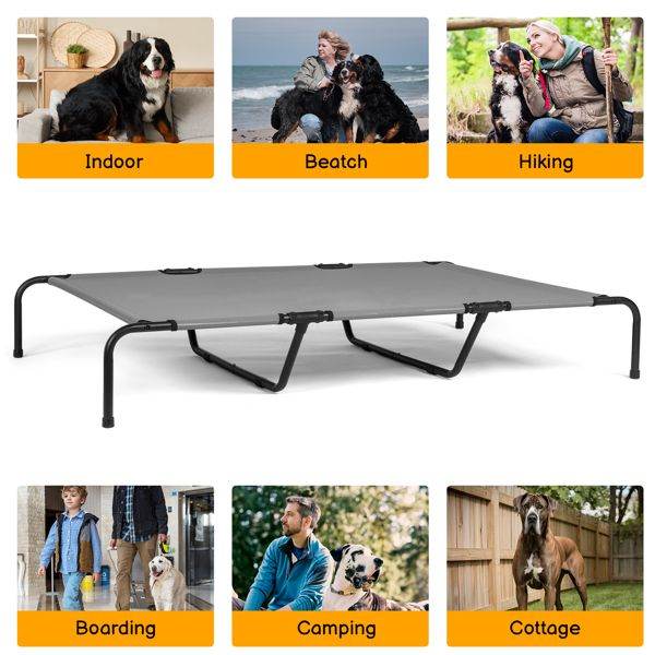 Purrfect Pet Kingdom Durable Orthopedic Dog Bed 60 Inch Purrfect Pet Kingdom