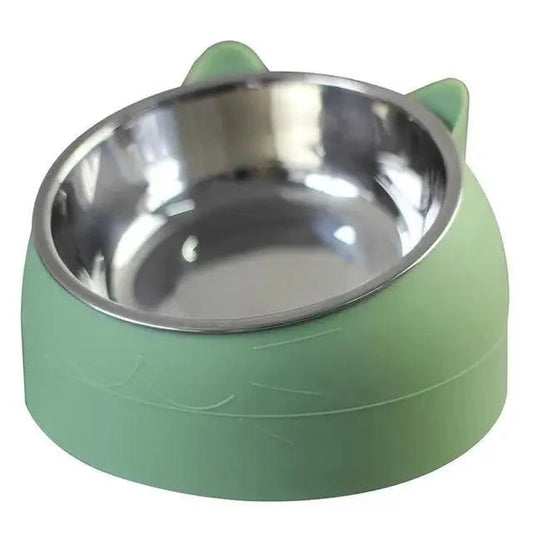 Durable Stainless Steel Cat Small Pet Bowl Easy Clean Cute