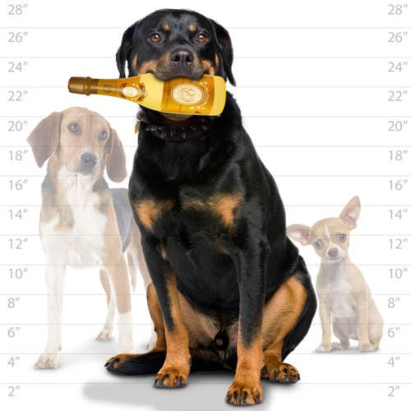 Crispaw Champion Silly Squeaker Bottle Tuffy Durable Dog Toy
