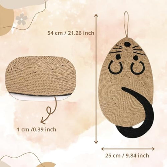 Cat Scratch Pad Made From Sisal Material Comfortable Cat Scr