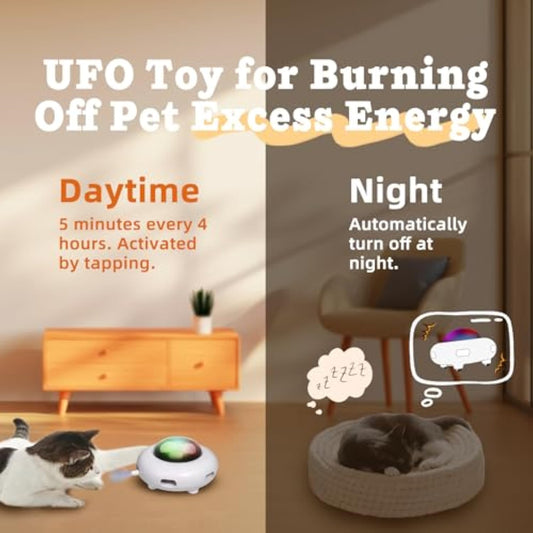 Interactive Cat Toys For Indoor Cats Automatic Kitten Toys