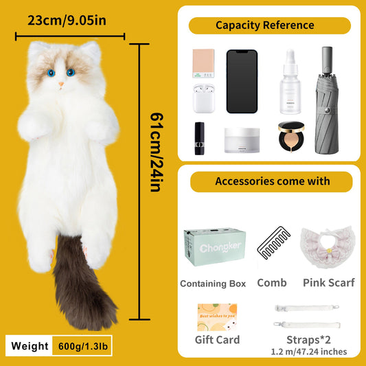 Ragdoll Cat Backpack ? Cozy Companion for Travel & School