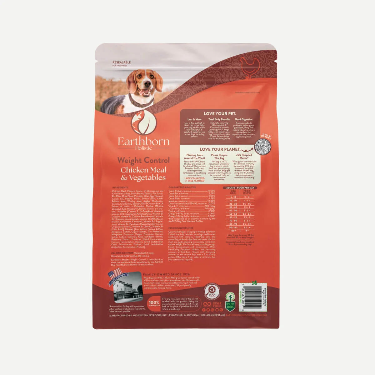 Earthborn Grain Free Weight Control Dry Dog Food - Dry Dog Food - The Family Pet