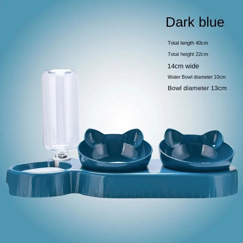 Automatic Cats Feeder Dog Water Dispenser Pet Feeder Dog Water Feeding Cat Drinking Bowl Dog Bottle Gravity Food Feeder Supplies