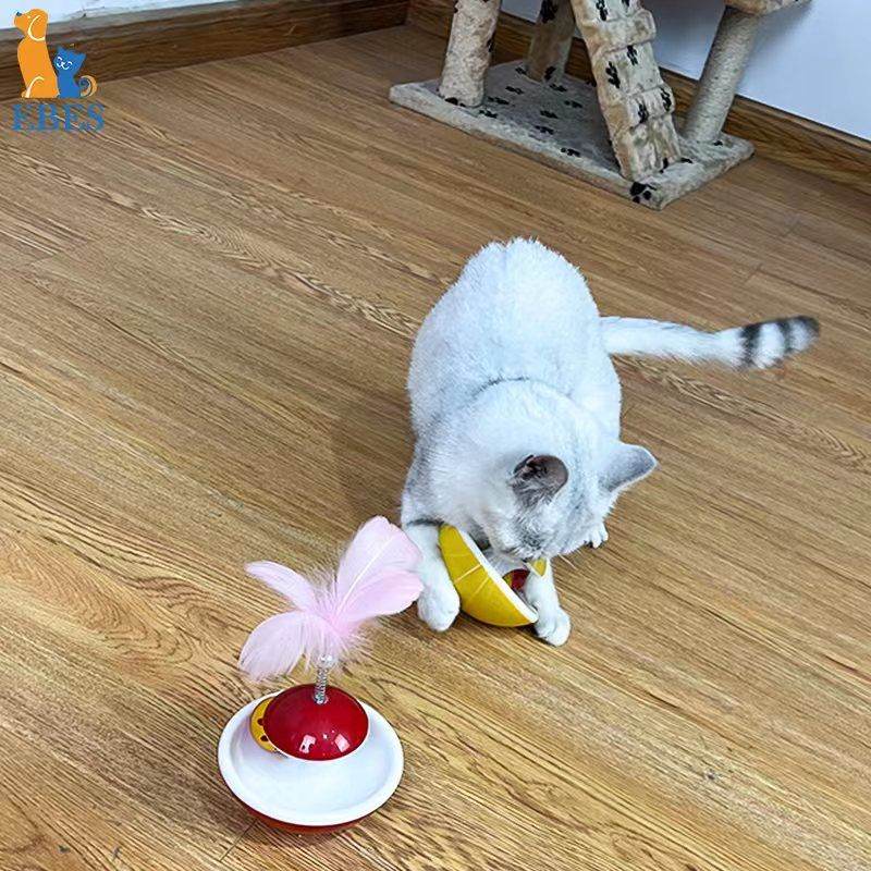 Purrfect Pet Kingdom Cat Toys for Active Play with Feather & Ball Purrfect Pet Kingdom