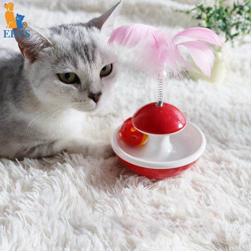 Purrfect Pet Kingdom Cat Toys for Active Play with Feather & Ball Purrfect Pet Kingdom