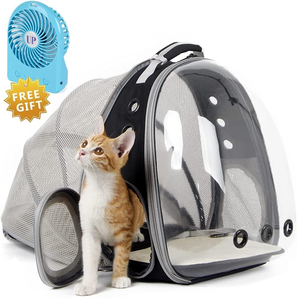 ๐โจ Cat Bubble Backpack with Fan - Perfect for Your Furry Astronaut! ๐พ๐ฑ Fits Cats & Small Puppies up to 12 lbs! ๐๐