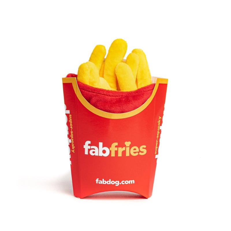 Fab Fries - French Fries Squeaky Dog Toy