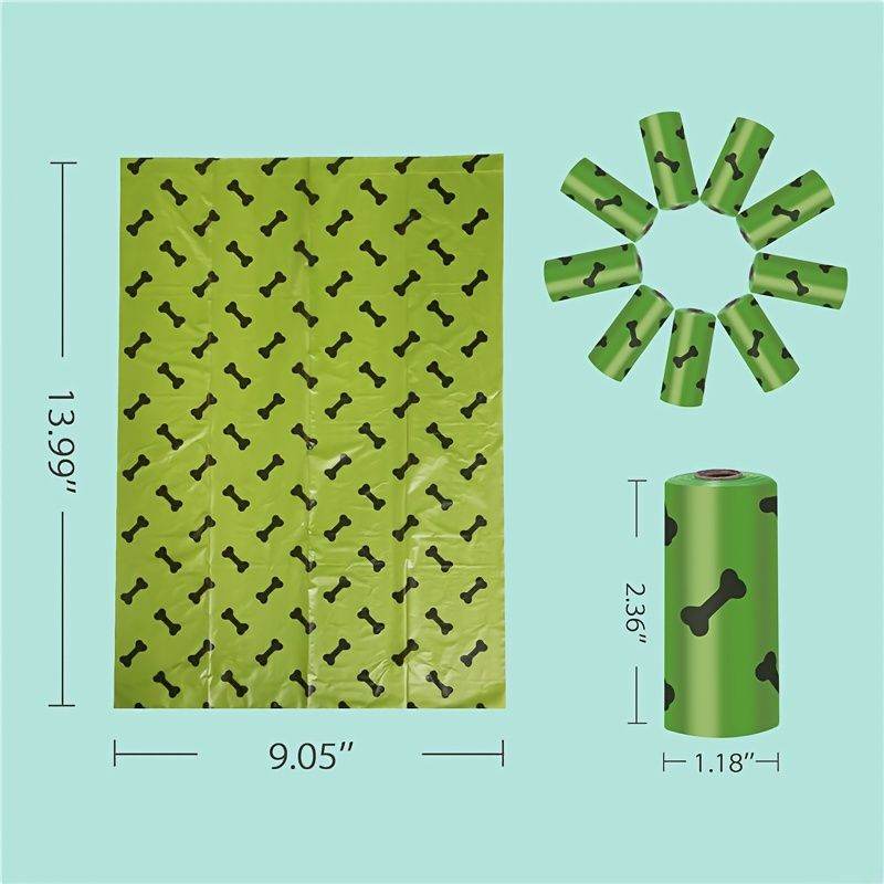 Purrfect Pet Kingdom Biodegradable Dog Poop Bag Rolls 36-Pack Purrfect Pet Kingdom