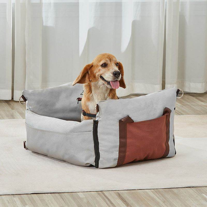 Purrfect Pet Kingdom Elevated Dog Seat for Cars Purrfect Pet Kingdom