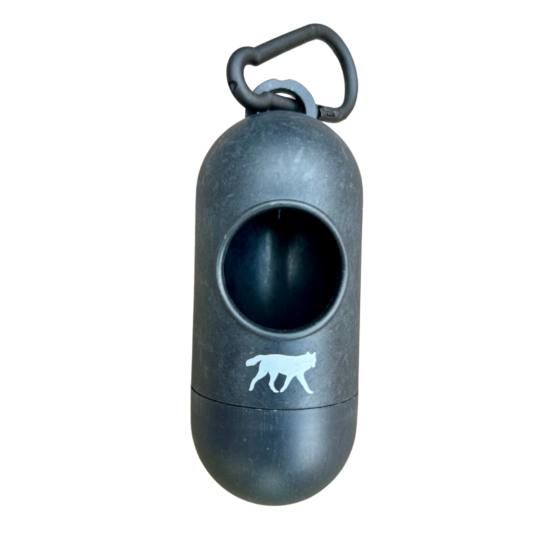 Bamboo Poop Bag Dispenser With Compostable Bags ๐ - Purrfect Pet Kingdom