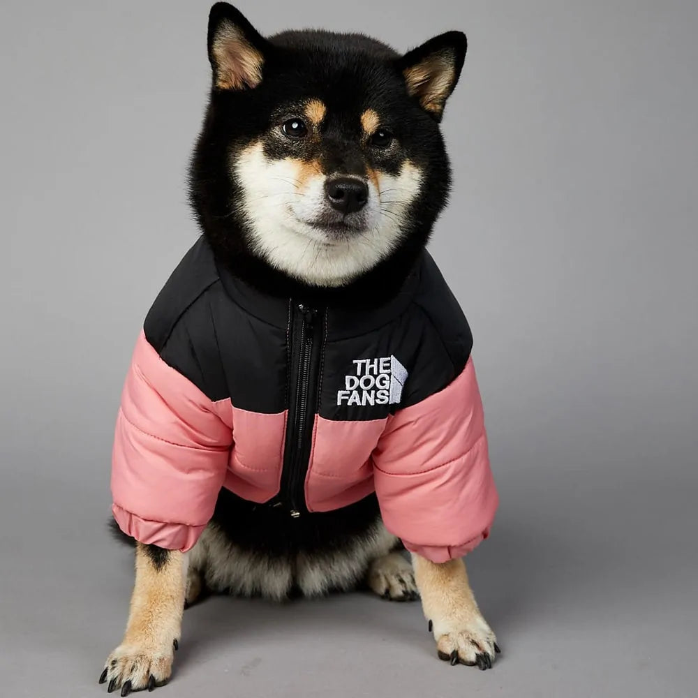Dog Winter Jacket Luxury Waterproof Insulated 🧥