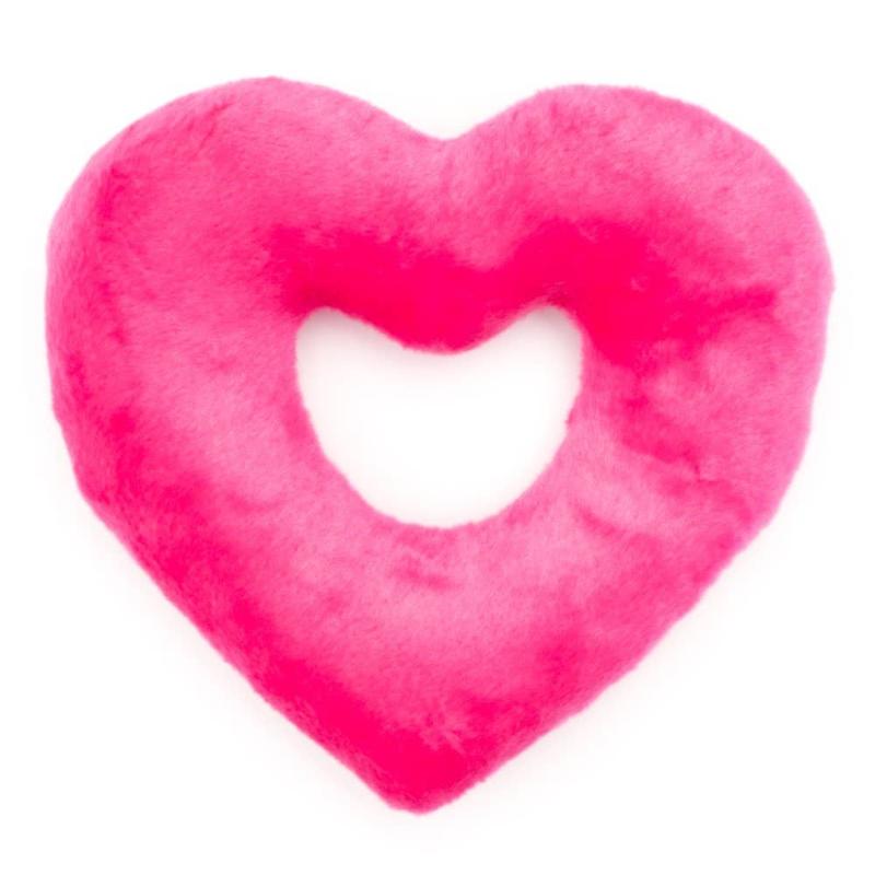 Puppy Love Heart Pink Dog Toy - 2 Sizes