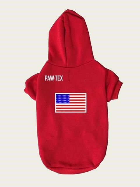 Dog Hoodie Sport Retro Style Pet Clothes S-XXL ✅
