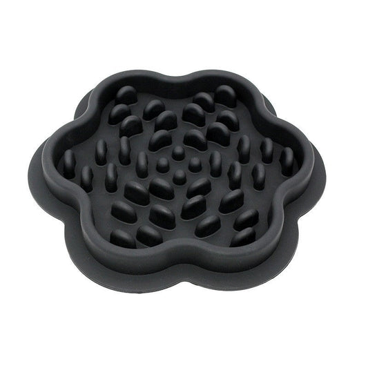 Pet Silicone Slow-feeding Bowl, Non-slip Dog Bowl, Cat Bowl,