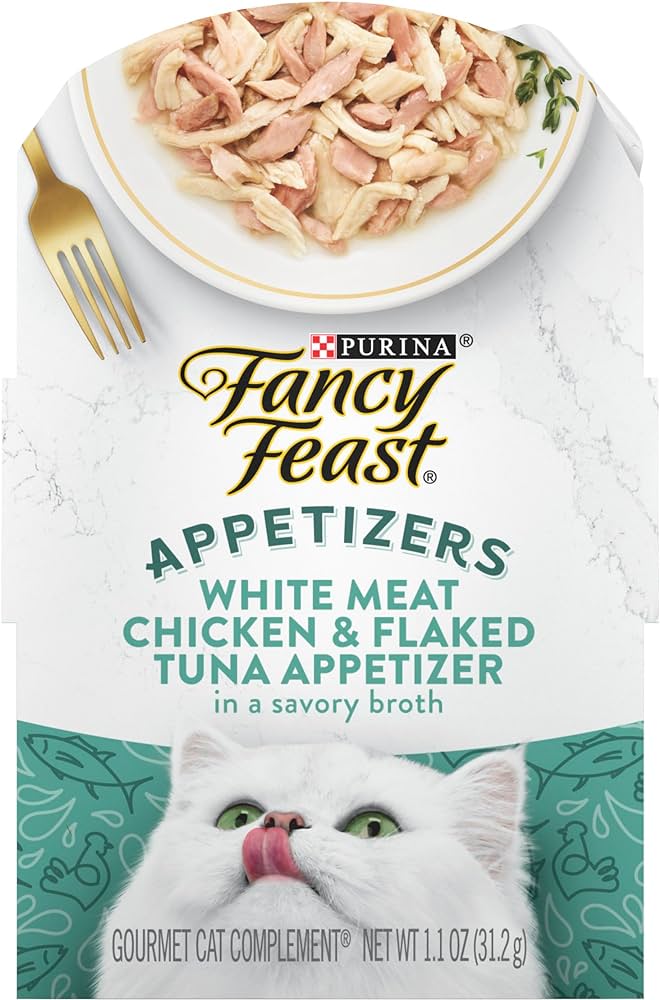 Fancy Feast Appetizers Chicken & Tuna Wet Cat Food (1.1oz) - Wet Cat Food - The Family Pet
