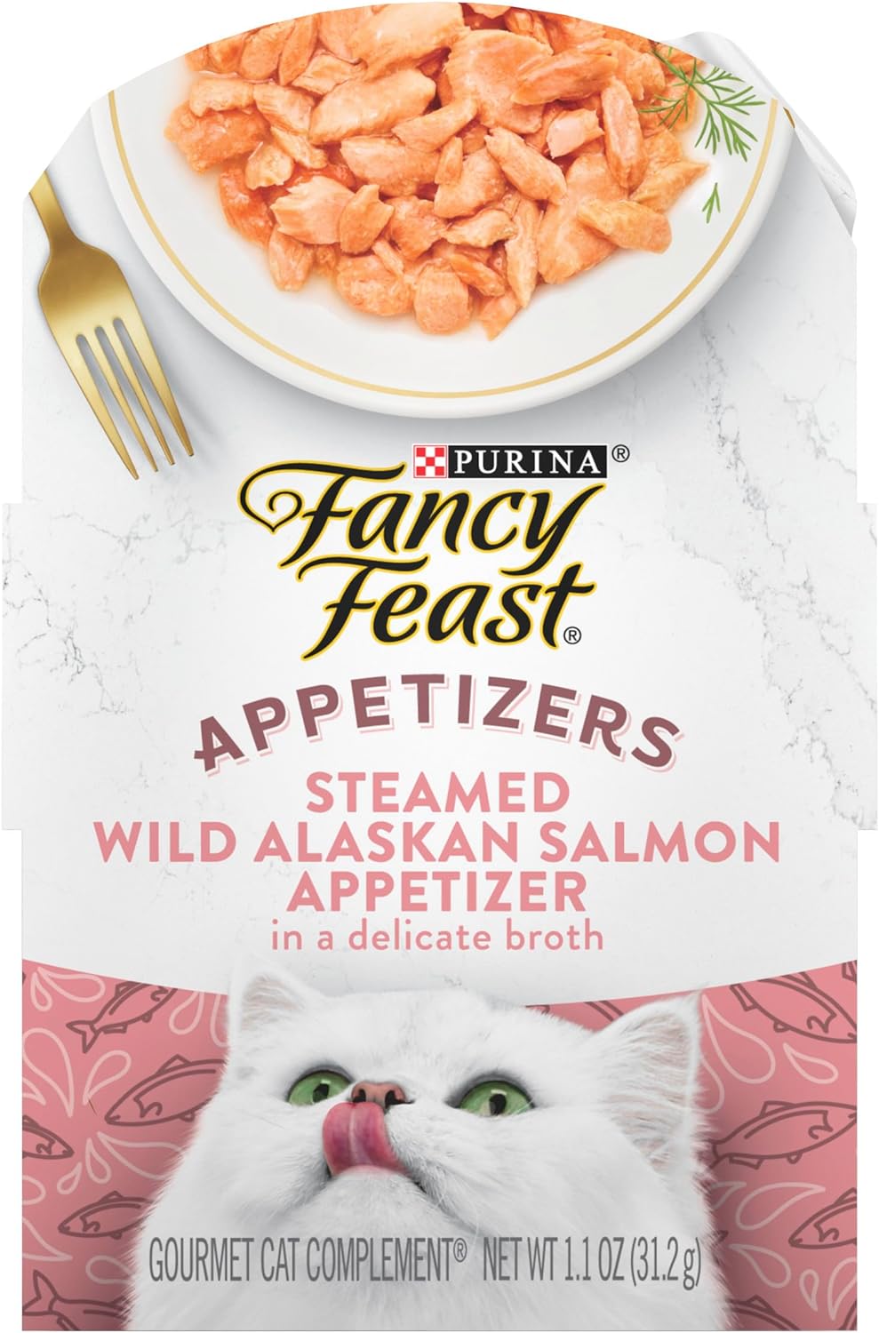 Fancy Feast Appetizers Salmon Wet Cat Food (1.1oz) - Wet Cat Food - The Family Pet