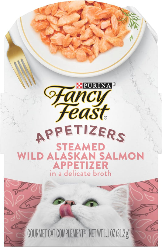 Fancy Feast Appetizers Salmon Wet Cat Food (1.1oz) - Wet Cat Food - The Family Pet