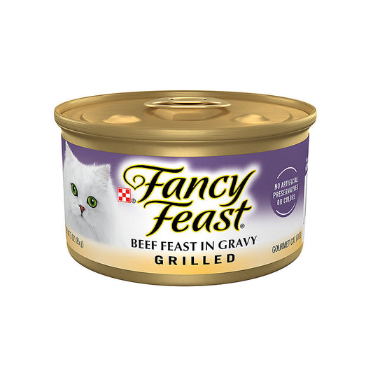 Fancy Feast Grilled Beef Feast Wet Cat Food (3oz) - Wet Cat Food - The Family Pet