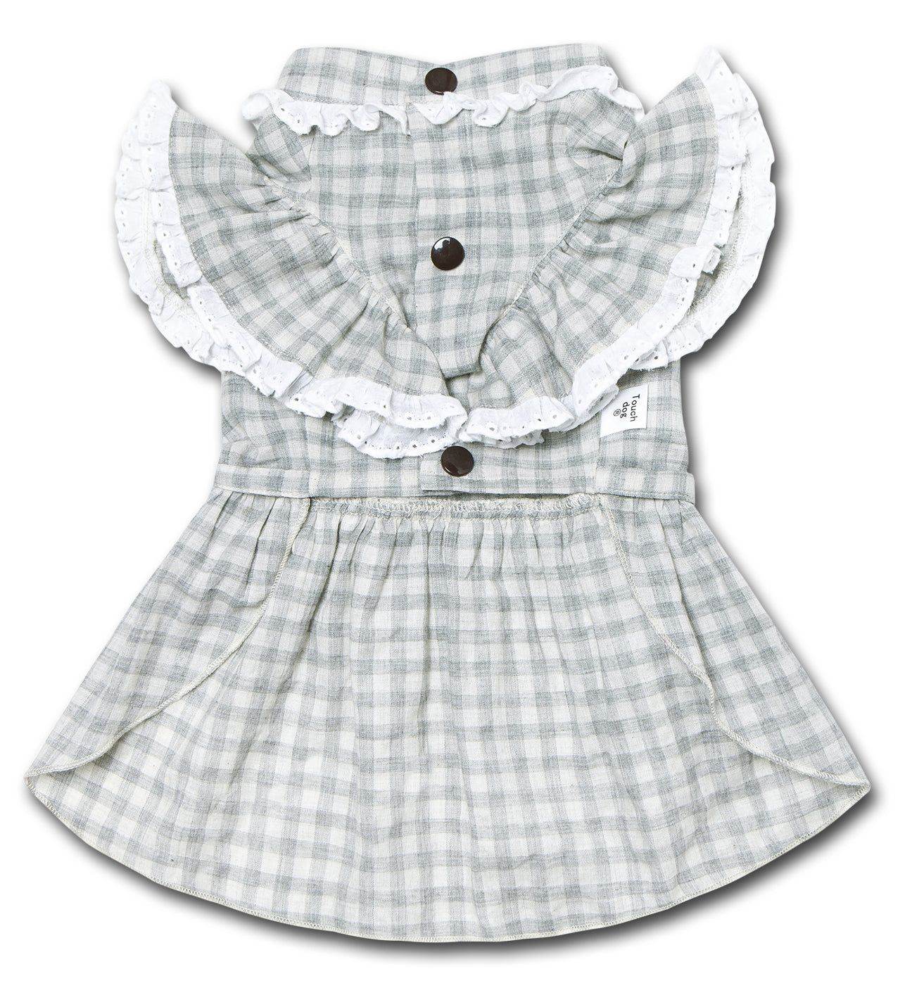 Purrfect Pet Kingdom Plaid Dog Dress for Small Dogs Fashion Clothes Purrfect Pet Kingdom