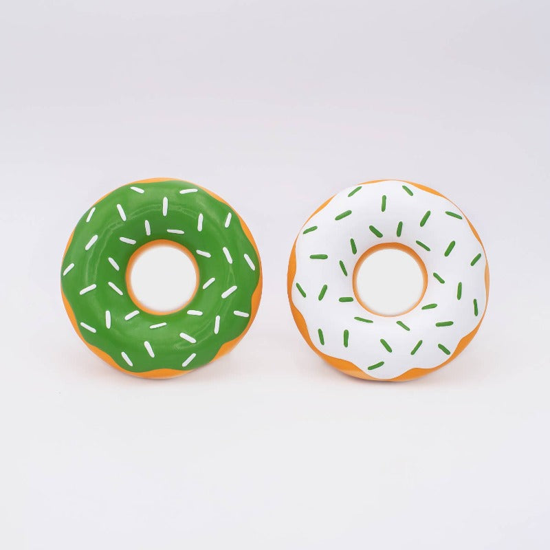 St. Patrick's Latex Donutz (2-pack) Dog Toy