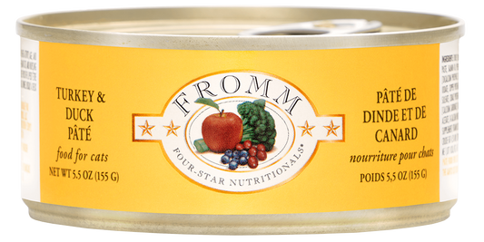 Fromm 4 Star Turkey and Duck Cat Pate (5.5oz) - Fromm Wet Cat Food - The Family Pet